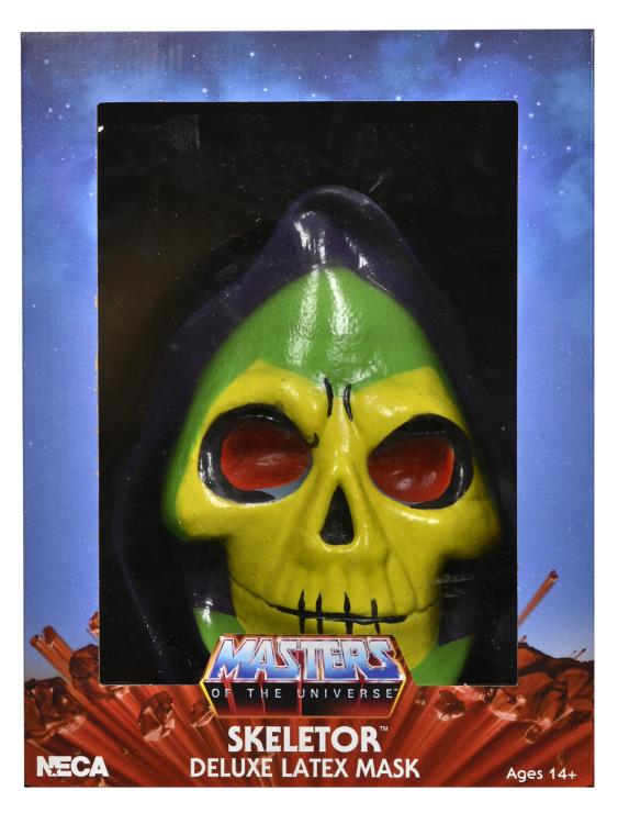 Masters of the Universe Skeletor (Classic) Deluxe Latex Mask Gallery Image 13