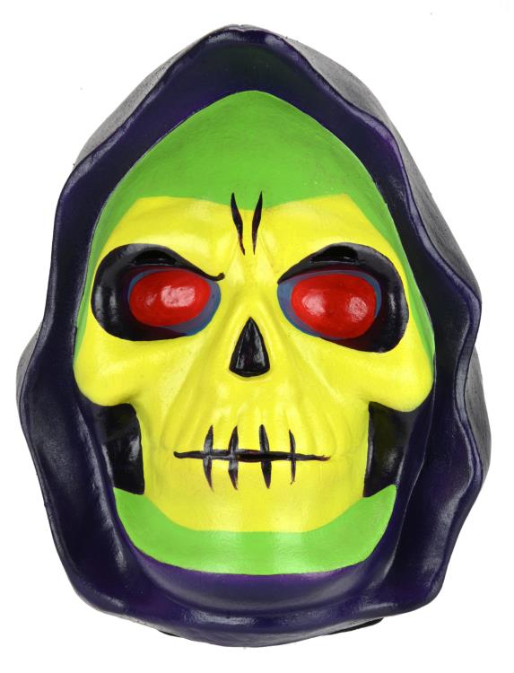 Masters of the Universe Skeletor (Classic) Deluxe Latex Mask Gallery Image 11