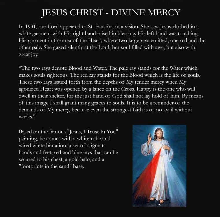 Biblical Adventures Jesus Christ (Divine Mercy) 1/12 Scale Figure Gallery Image 5