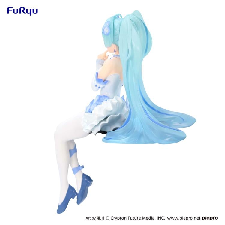 Vocaloid Hatsune Miku (Flower Fairy Nemophila Ver.) Noodle Stopper Figure (Reissue) Gallery Image 12