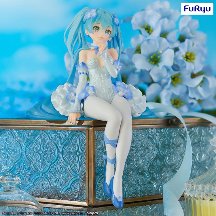 Vocaloid Hatsune Miku (Flower Fairy Nemophila Ver.) Noodle Stopper Figure (Reissue) Gallery Image 5