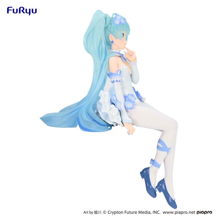 Vocaloid Hatsune Miku (Flower Fairy Nemophila Ver.) Noodle Stopper Figure (Reissue) Gallery Image 14