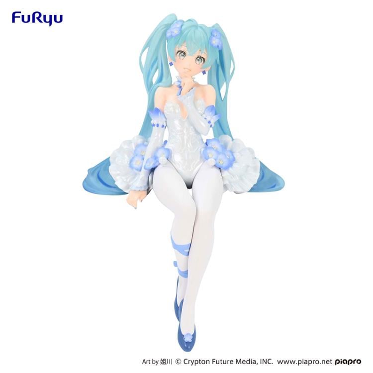 Vocaloid Hatsune Miku (Flower Fairy Nemophila Ver.) Noodle Stopper Figure (Reissue) Gallery Image 8