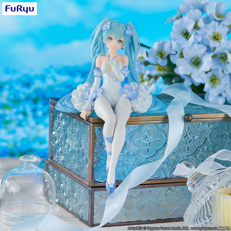 Vocaloid Hatsune Miku (Flower Fairy Nemophila Ver.) Noodle Stopper Figure (Reissue) Gallery Image 4
