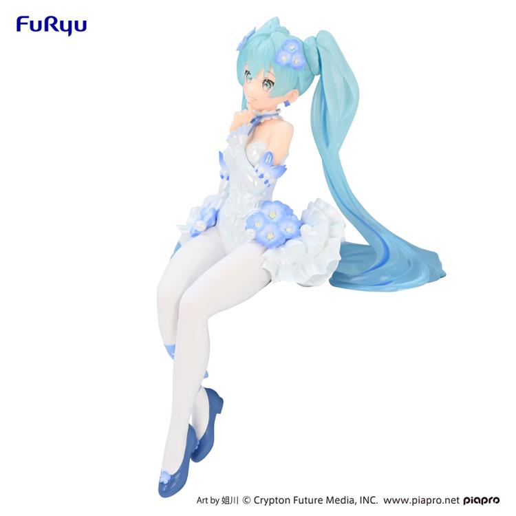 Vocaloid Hatsune Miku (Flower Fairy Nemophila Ver.) Noodle Stopper Figure (Reissue) Gallery Image 10