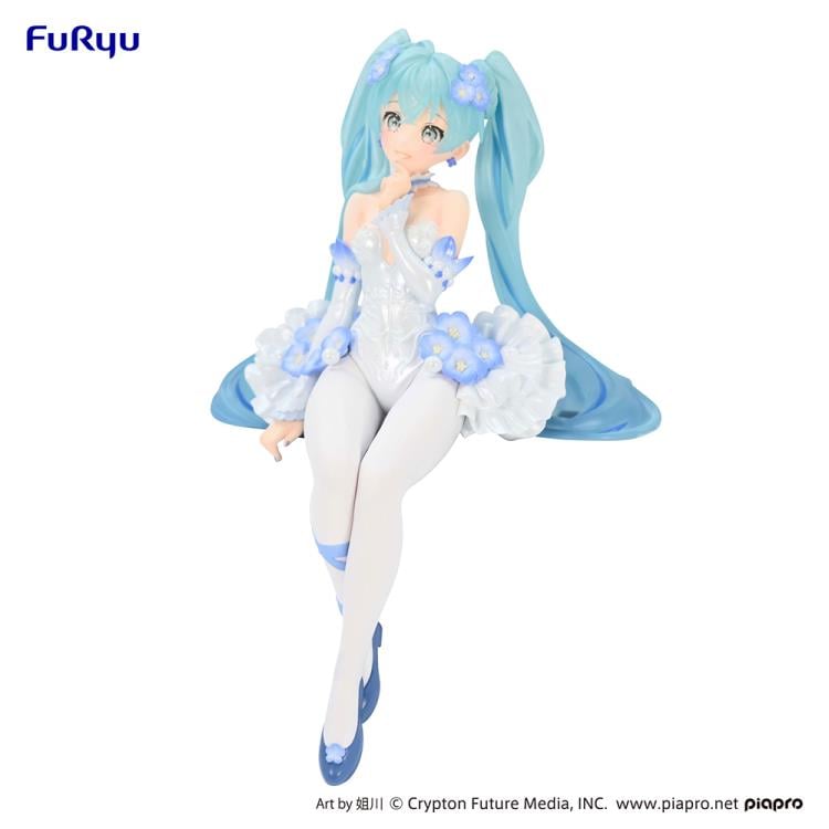 Vocaloid Hatsune Miku (Flower Fairy Nemophila Ver.) Noodle Stopper Figure (Reissue) Gallery Image 9