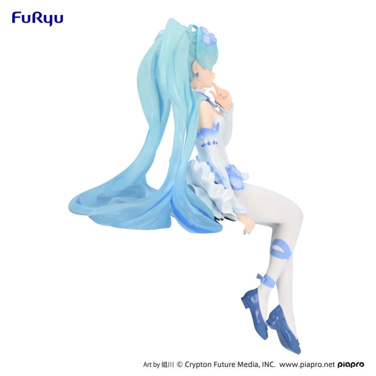 Vocaloid Hatsune Miku (Flower Fairy Nemophila Ver.) Noodle Stopper Figure (Reissue) Gallery Image 13