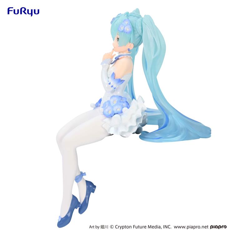 Vocaloid Hatsune Miku (Flower Fairy Nemophila Ver.) Noodle Stopper Figure (Reissue) Gallery Image 11