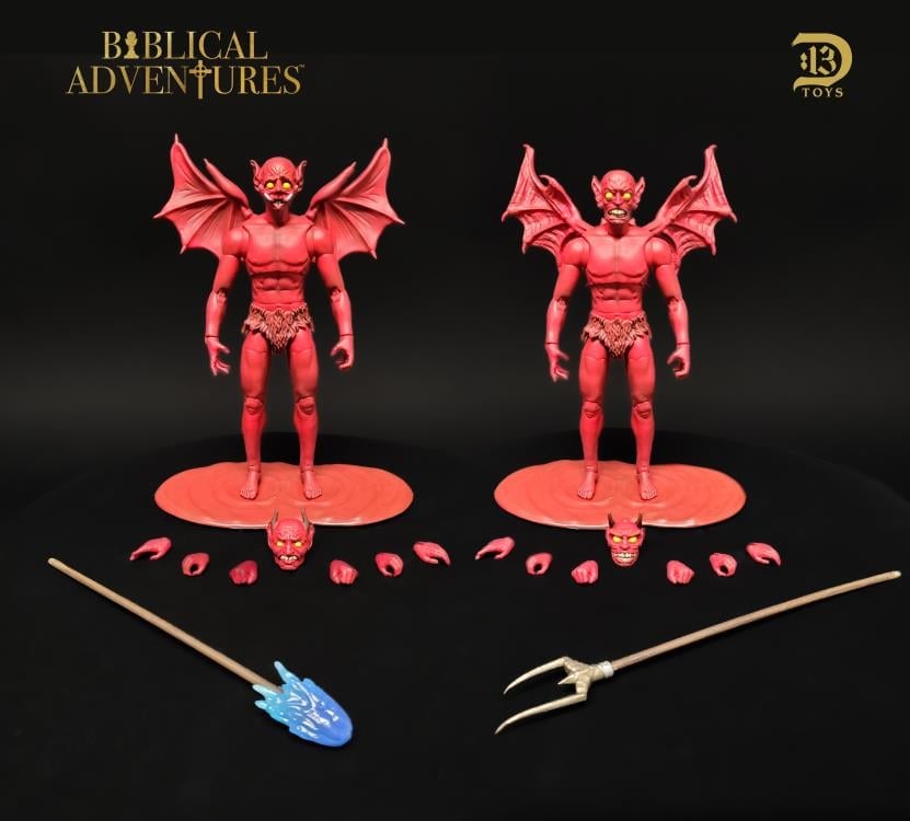 Biblical Adventures Demons (Red Devils) 1/12 Scale Figure Two-Pack Gallery Image 3