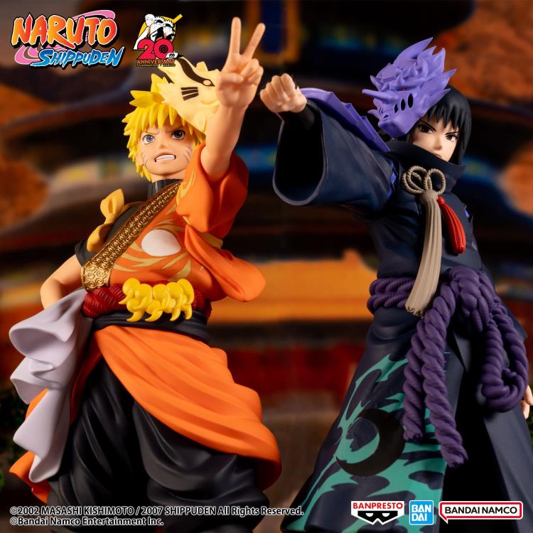 ※ ＮＡＯＫｉｃｋお取り置きプレバン限定　shodoイマジンセット　開封品 Naruto: Shippuden Sasuke Uchiha (Animation 20th Anniversary Costume)