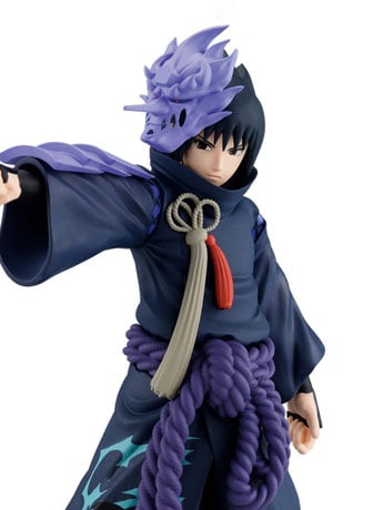 ※ ＮＡＯＫｉｃｋお取り置きプレバン限定　shodoイマジンセット　開封品 Naruto: Shippuden Sasuke Uchiha (Animation 20th Anniversary Costume)