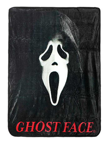 Ghost Face Fleece Throw Blanket Gallery Image 2