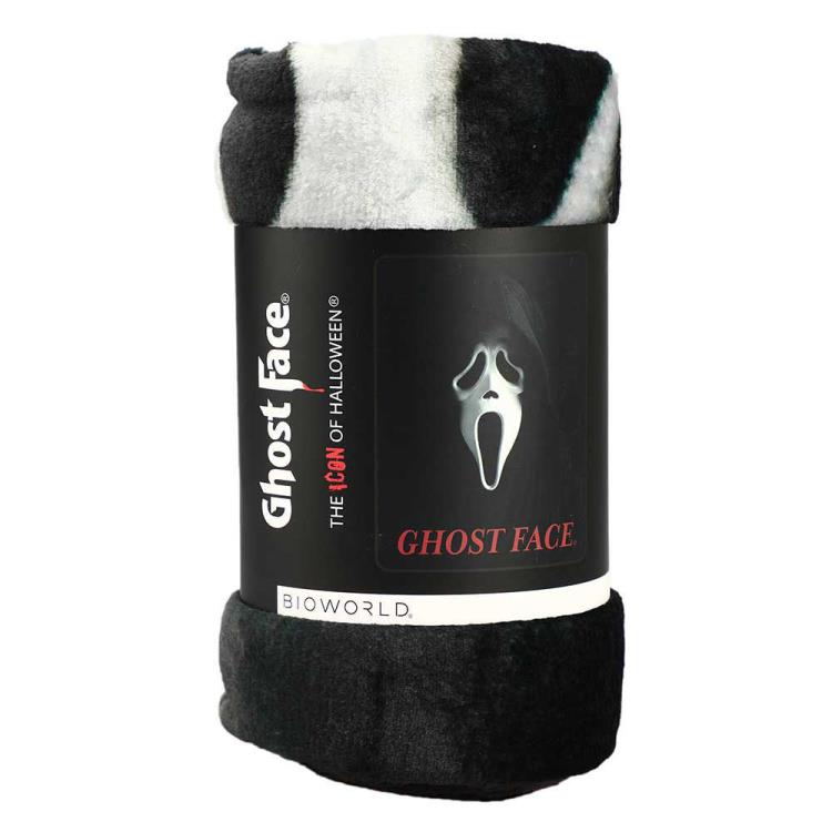 Ghost Face Fleece Throw Blanket Gallery Image 3