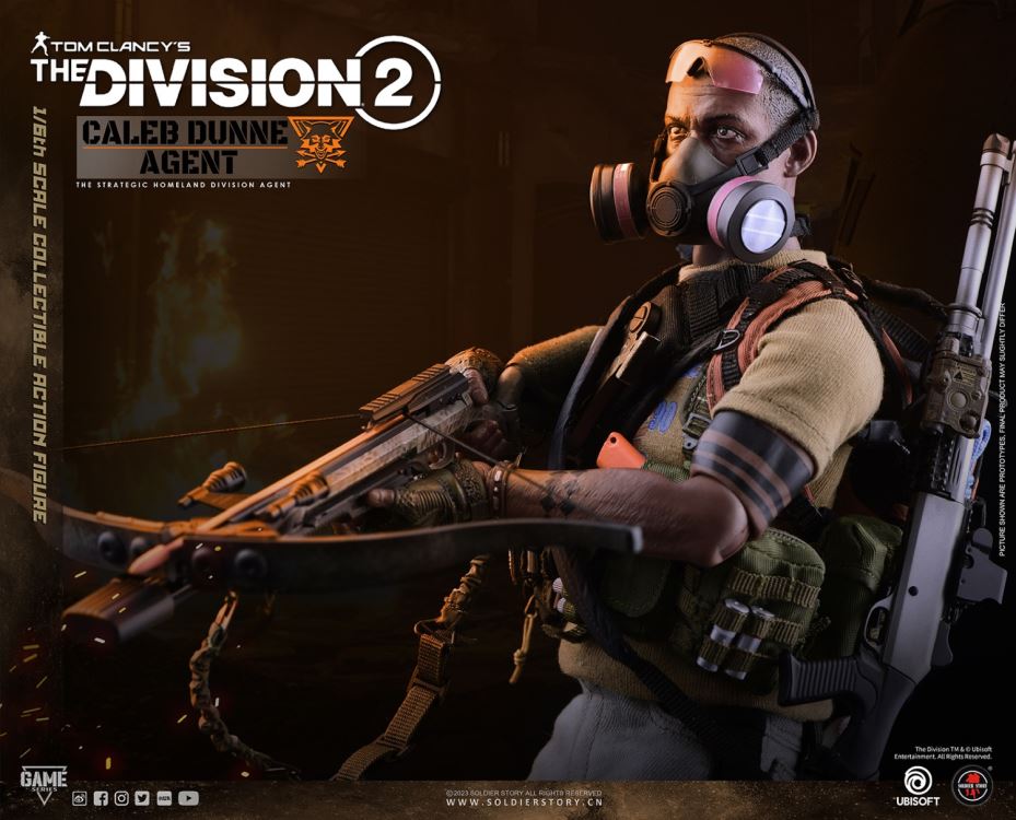 Tom Clancy's The Division 2 Agent Caleb Dunne 1/6 Scale Figure Gallery Image 11