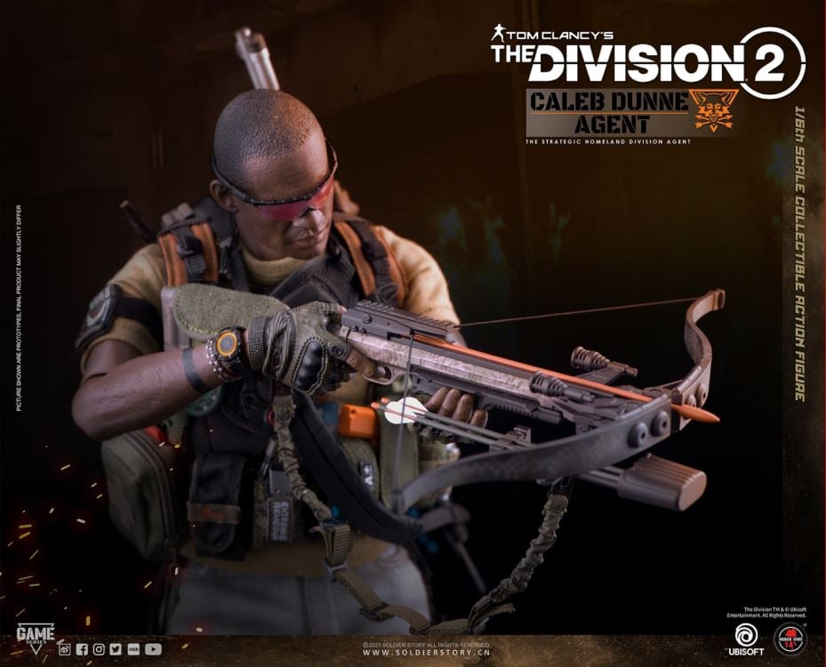 Tom Clancy's The Division 2 Agent Caleb Dunne 1/6 Scale Figure Gallery Image 12