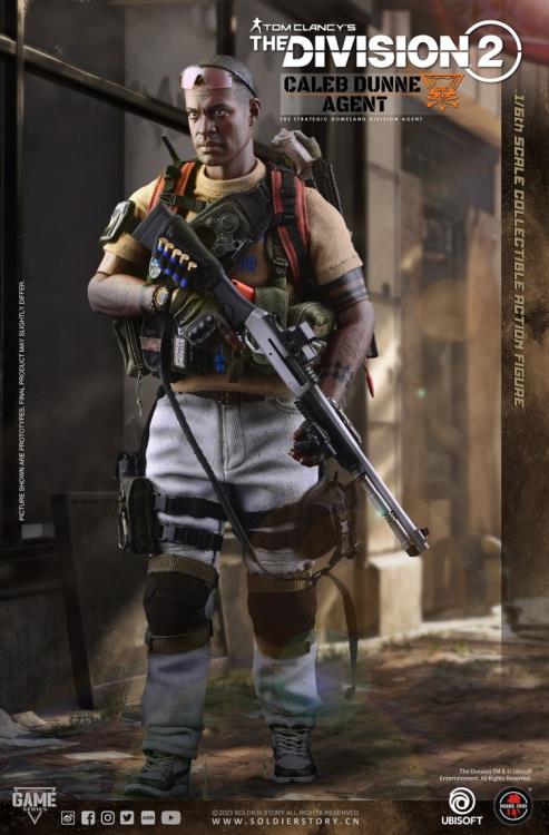 Tom Clancy's The Division 2 Agent Caleb Dunne 1/6 Scale Figure Gallery Image 4