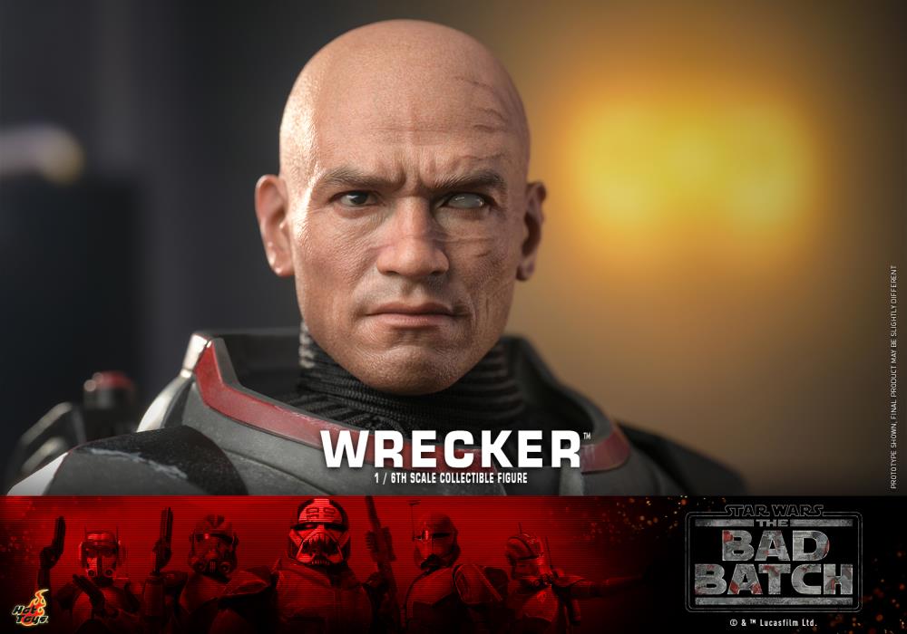 Star Wars: The Bad Batch TMS099 Wrecker 1/6th Scale Collectible Figure Gallery Image 16