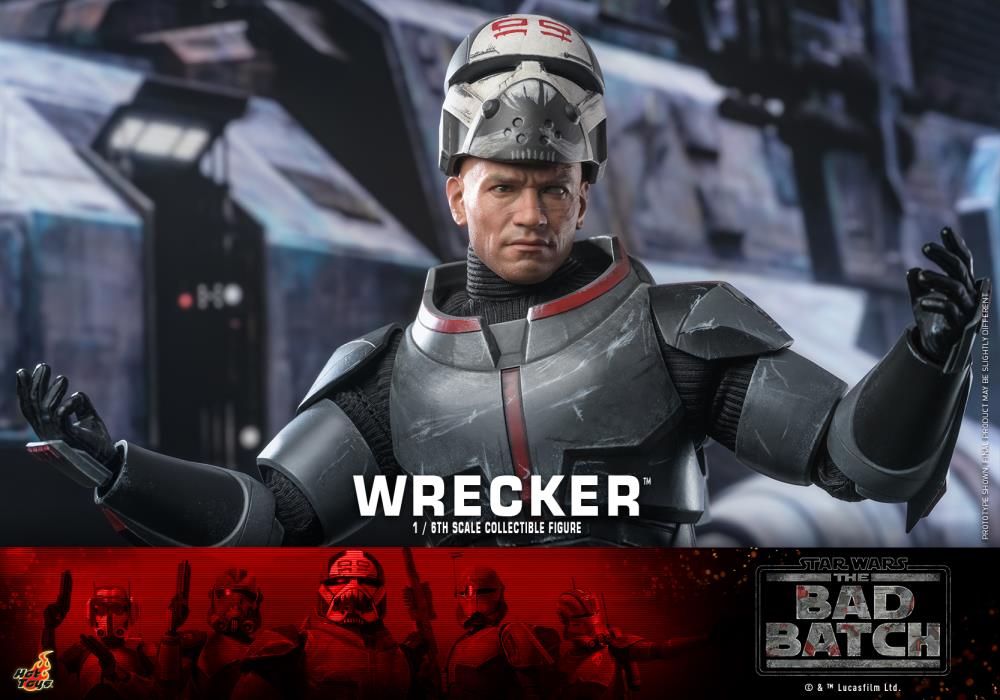 Star Wars: The Bad Batch TMS099 Wrecker 1/6th Scale Collectible Figure Gallery Image 15