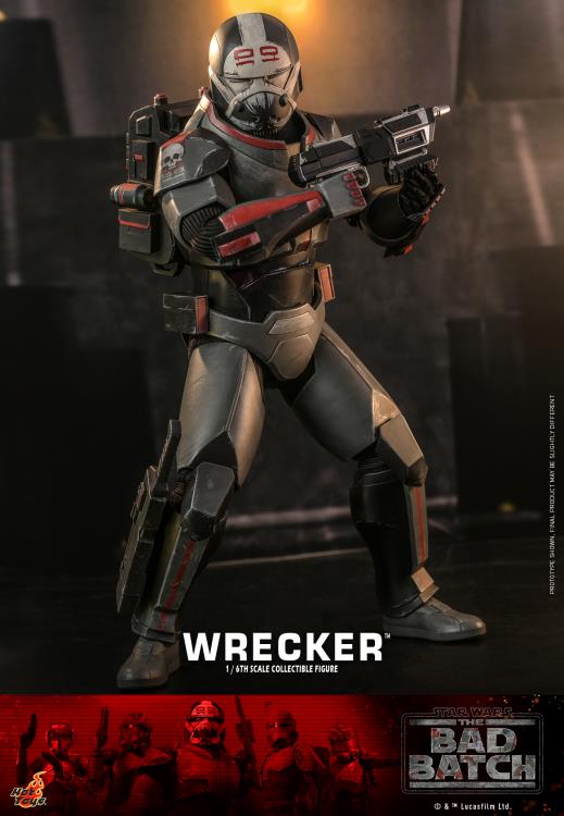 Star Wars: The Bad Batch TMS099 Wrecker 1/6th Scale Collectible Figure Gallery Image 8