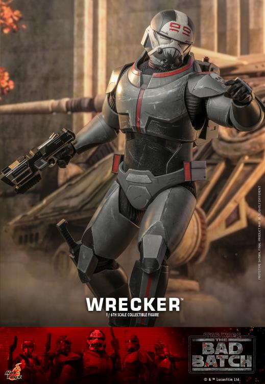 Star Wars: The Bad Batch TMS099 Wrecker 1/6th Scale Collectible Figure Gallery Image 10