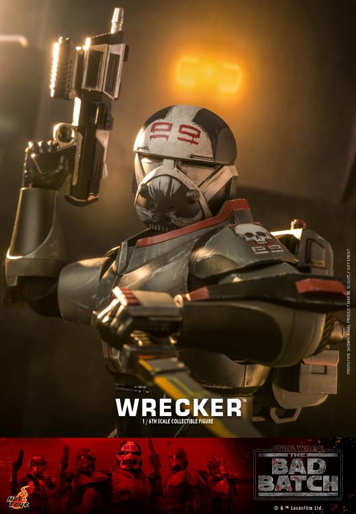 Star Wars: The Bad Batch TMS099 Wrecker 1/6th Scale Collectible Figure Gallery Image 12