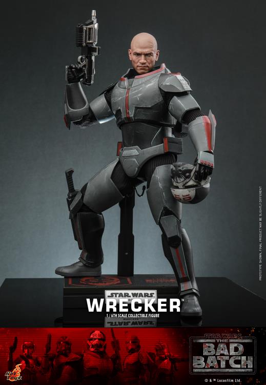 Star Wars: The Bad Batch TMS099 Wrecker 1/6th Scale Collectible Figure Gallery Image 4