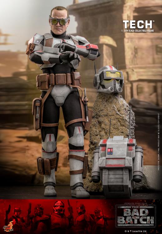 Star Wars: The Bad Batch TMS098 Tech 1/6th Scale Collectible Figure Gallery Image 7