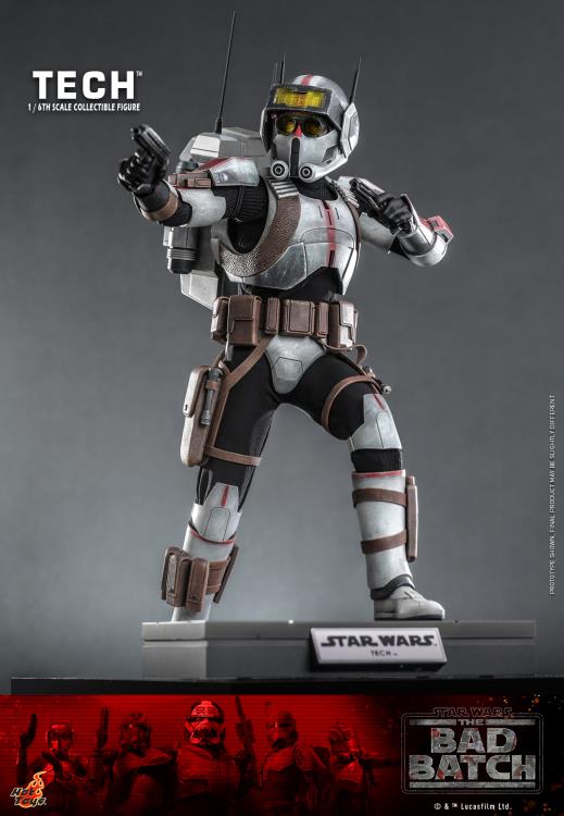 Star Wars: The Bad Batch TMS098 Tech 1/6th Scale Collectible Figure Gallery Image 4