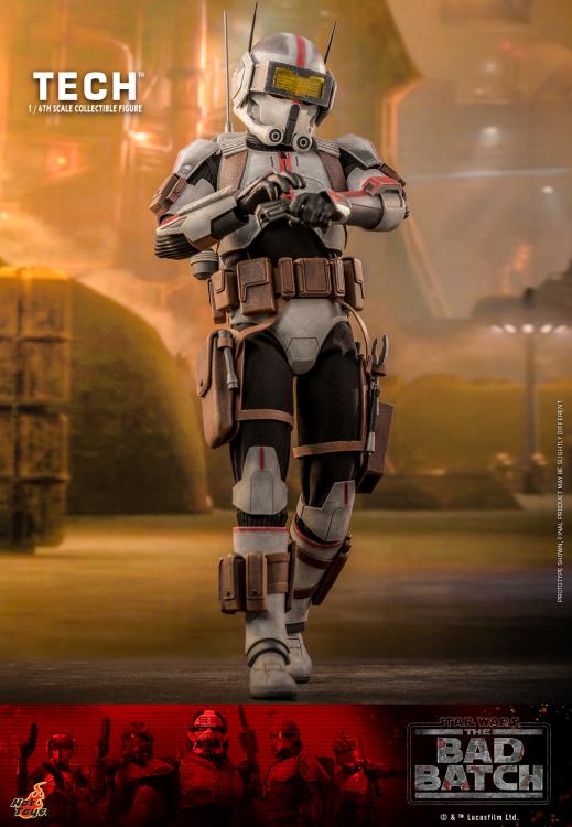 Star Wars: The Bad Batch TMS098 Tech 1/6th Scale Collectible Figure Gallery Image 12