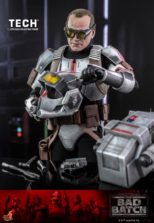 Star Wars: The Bad Batch TMS098 Tech 1/6th Scale Collectible Figure Gallery Image 13