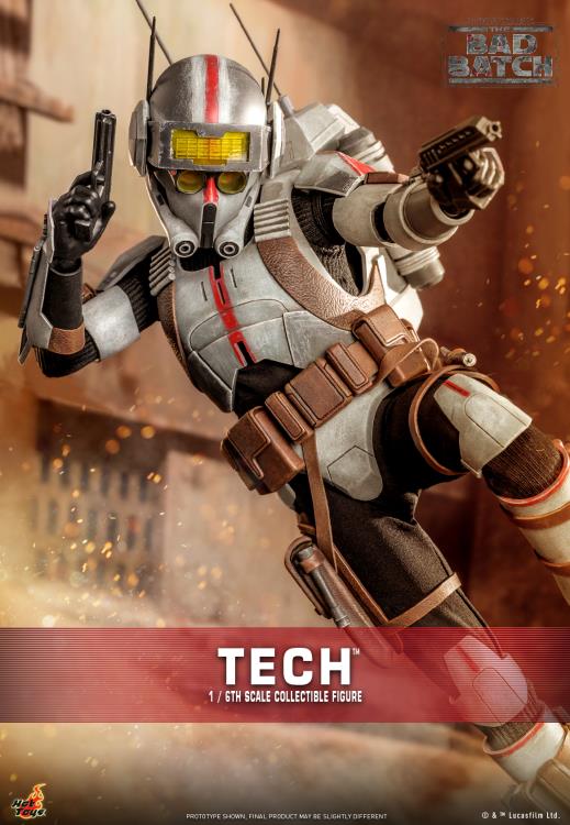 Star Wars: The Bad Batch TMS098 Tech 1/6th Scale Collectible Figure Gallery Image 3