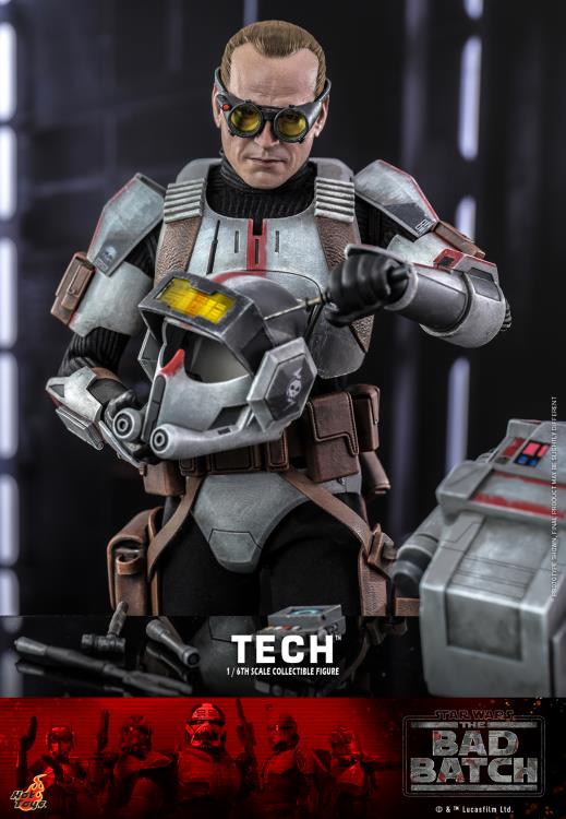 Star Wars: The Bad Batch TMS098 Tech 1/6th Scale Collectible Figure Gallery Image 14