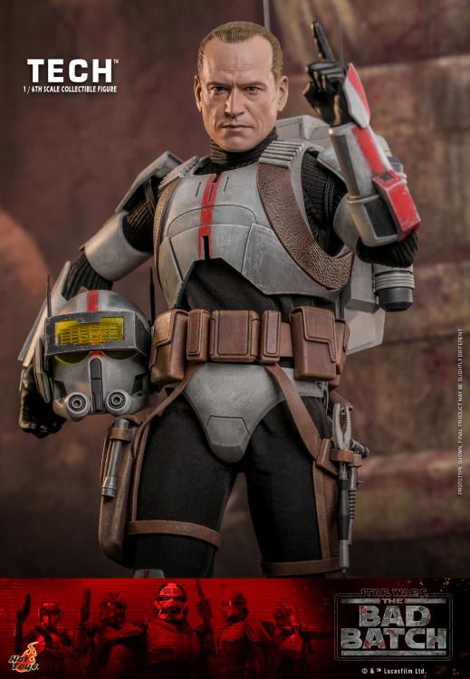 Star Wars: The Bad Batch TMS098 Tech 1/6th Scale Collectible Figure Gallery Image 8
