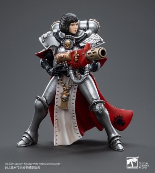 Warhammer 40k Adepta Sororitas Battle Sisters Order of the Argent Shroud Sister Irmengard 1/18 Scale Figure Gallery Image 7