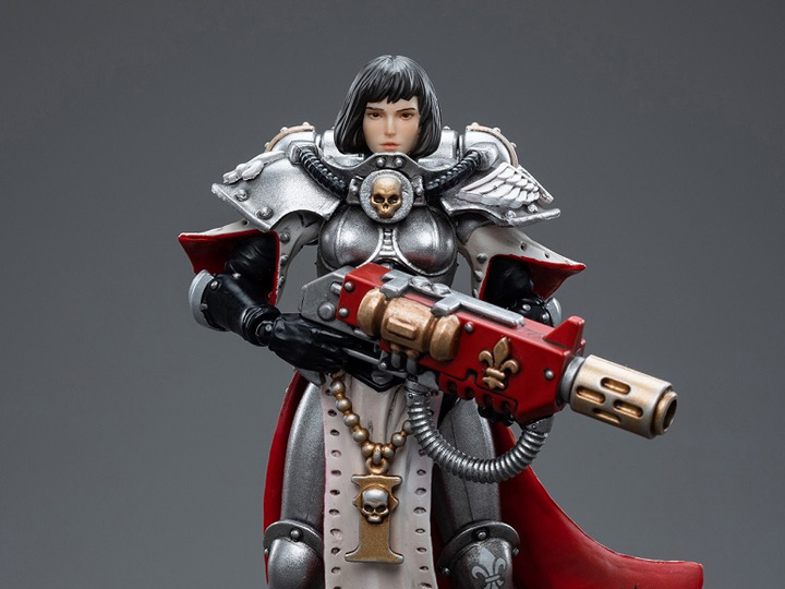 Warhammer 40k Adepta Sororitas Battle Sisters Order of the Argent Shroud Sister Irmengard 1/18 Scale Figure Gallery Image 1