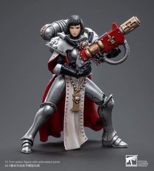 Warhammer 40k Adepta Sororitas Battle Sisters Order of the Argent Shroud Sister Irmengard 1/18 Scale Figure Gallery Image 6