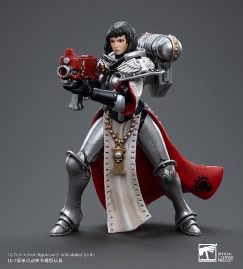 Warhammer 40k Adepta Sororitas Battle Sisters Order of the Argent Shroud Sister Irmengard 1/18 Scale Figure Gallery Image 9