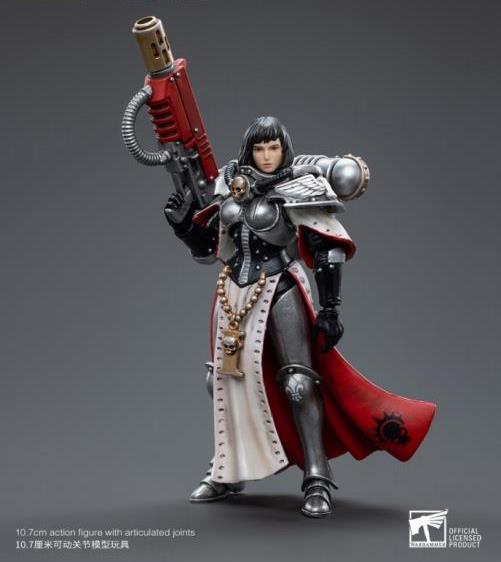 Warhammer 40k Adepta Sororitas Battle Sisters Order of the Argent Shroud Sister Irmengard 1/18 Scale Figure Gallery Image 5