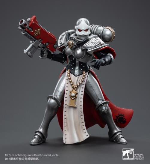 Warhammer 40k Adepta Sororitas Battle Sisters Order of the Argent Shroud Sister Irmengard 1/18 Scale Figure Gallery Image 4