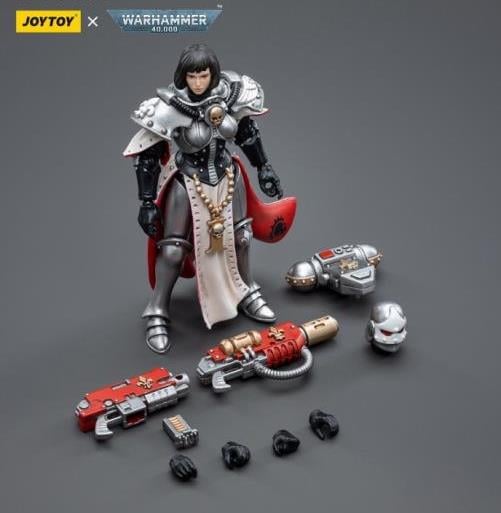 Warhammer 40k Adepta Sororitas Battle Sisters Order of the Argent Shroud Sister Irmengard 1/18 Scale Figure Gallery Image 12