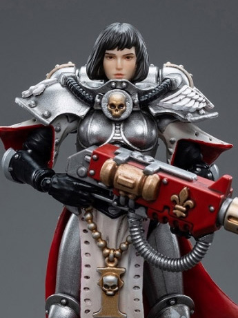 Warhammer 40k Adepta Sororitas Battle Sisters Order of the Argent Shroud Sister Irmengard 1/18 Scale Figure Gallery Image 2