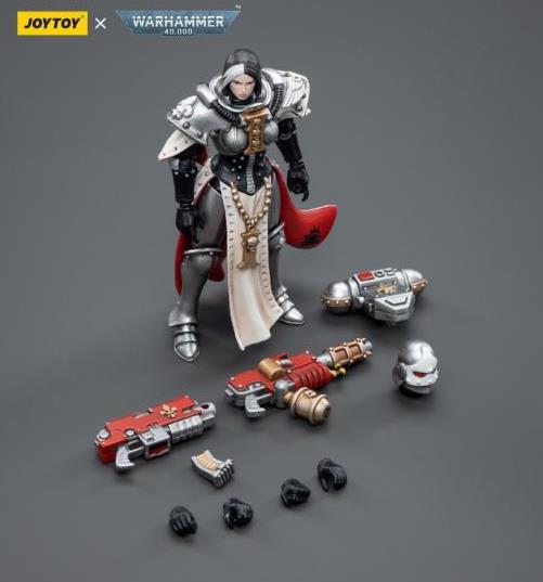 Warhammer 40k Adepta Sororitas Battle Sisters Order of the Argent Shroud Sister Vitas 1/18 Scale Figure Gallery Image 9