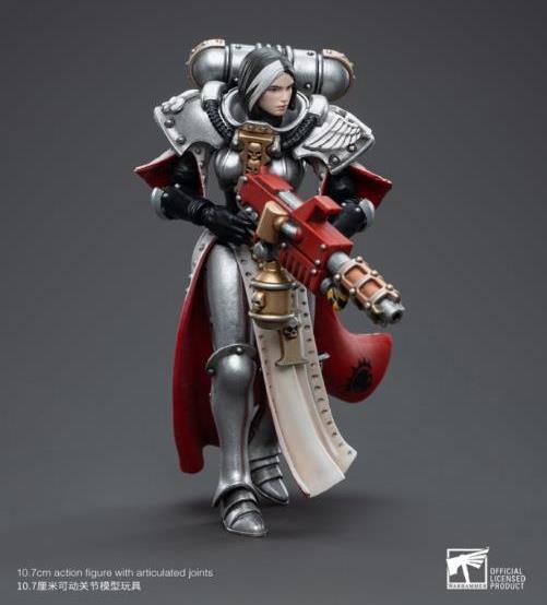 Warhammer 40k Adepta Sororitas Battle Sisters Order of the Argent Shroud Sister Vitas 1/18 Scale Figure Gallery Image 7