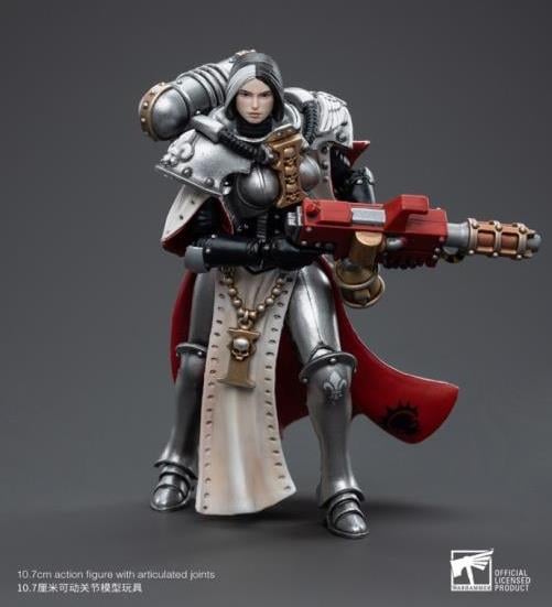 Warhammer 40k Adepta Sororitas Battle Sisters Order of the Argent Shroud Sister Vitas 1/18 Scale Figure Gallery Image 5