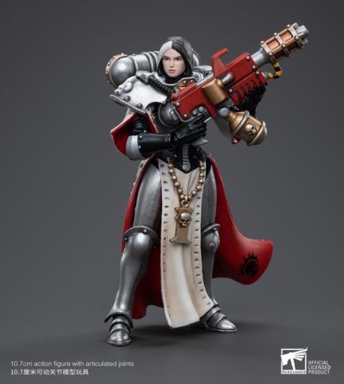 Warhammer 40k Adepta Sororitas Battle Sisters Order of the Argent Shroud Sister Vitas 1/18 Scale Figure Gallery Image 8