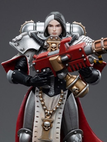 Warhammer 40k Adepta Sororitas Battle Sisters Order of the Argent Shroud Sister Vitas 1/18 Scale Figure Gallery Image 2