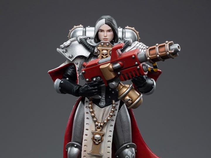 Warhammer 40k Adepta Sororitas Battle Sisters Order of the Argent Shroud Sister Vitas 1/18 Scale Figure Gallery Image 1