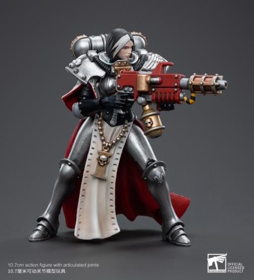 Warhammer 40k Adepta Sororitas Battle Sisters Order of the Argent Shroud Sister Vitas 1/18 Scale Figure Gallery Image 6