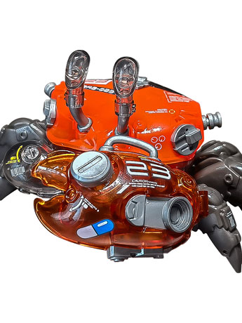 Aquaculture Tank 008 Fiddler Crab (Silver Red Ver.) Model Kit Gallery Image 2