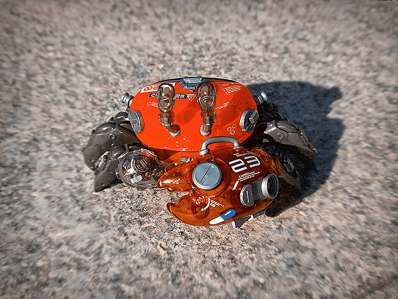 Aquaculture Tank 008 Fiddler Crab (Silver Red Ver.) Model Kit Gallery Image 3